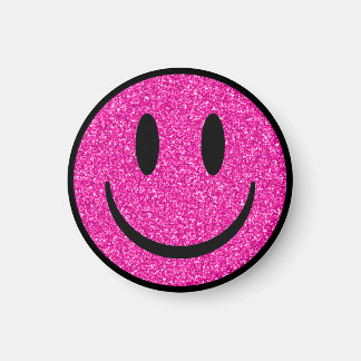 Imã Cor-de-rosa - Sorriso brilhante