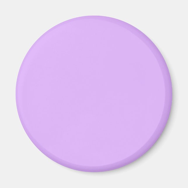 Imã Cor E0B0FF Roxo Mauve - Opção para Adicionar Nome (Frente)
