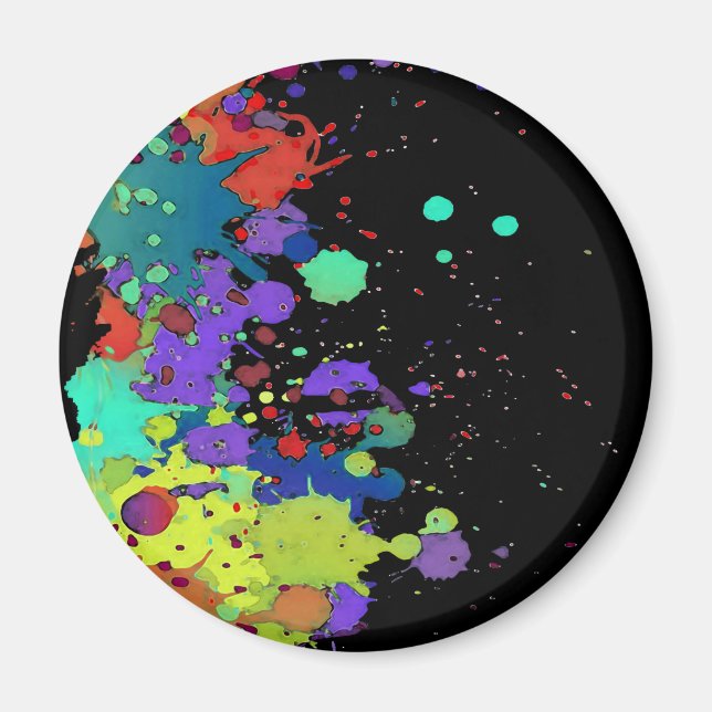 Imã COR ENGRAÇADA ESPALHADA I + seu traseiro. & ideias (Frente)