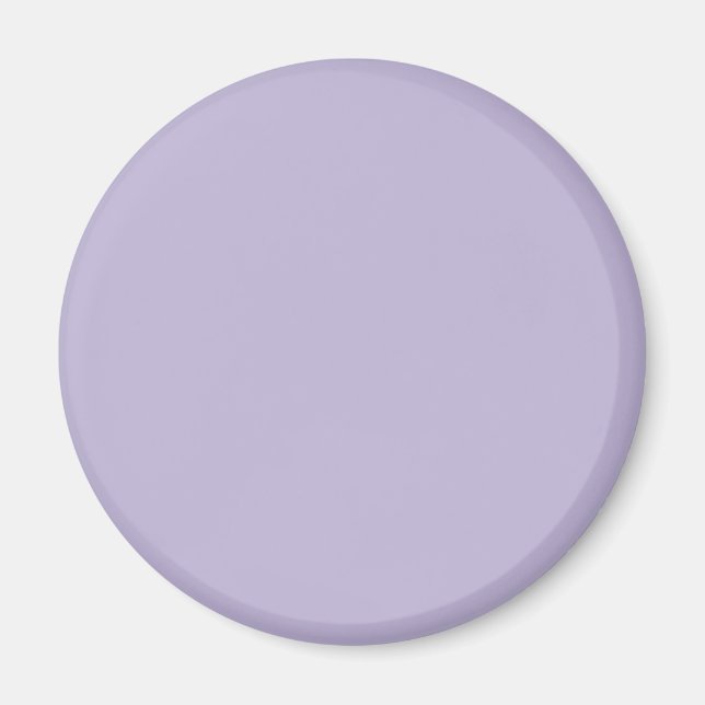 Imã Cor Lavanda Empoeirada Sólida (Frente)
