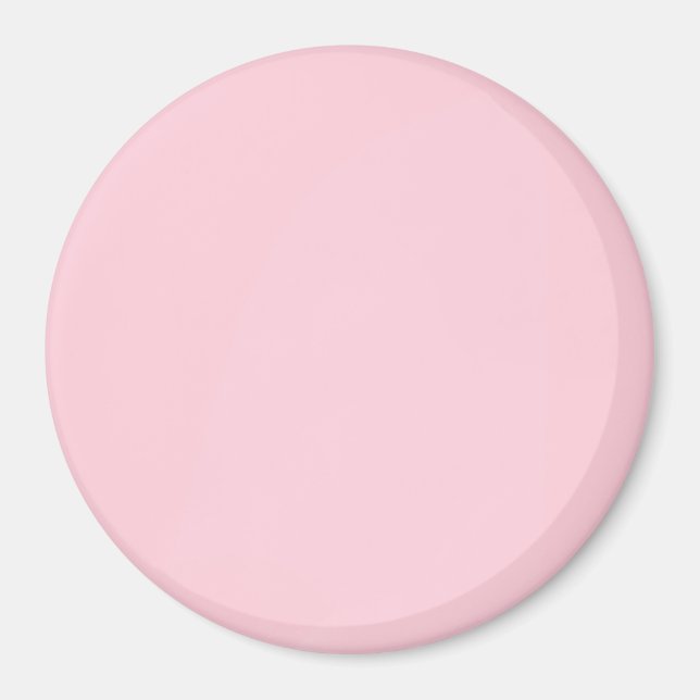 Imã cor personalizada pastel simples mínima sólida per (Frente)