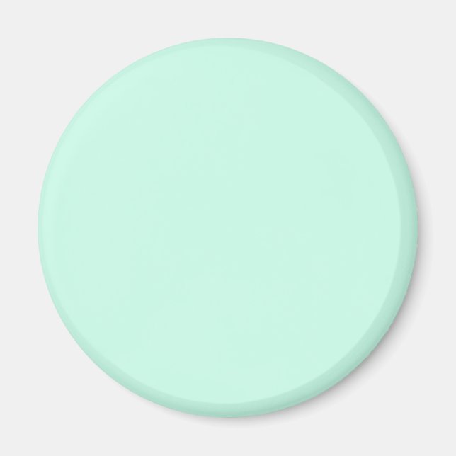 Imã cor personalizada pastel simples minimal sólido pe (Frente)