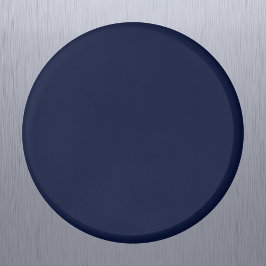 Imã Cor Sólida Azul do Marinho da Meia-Noite