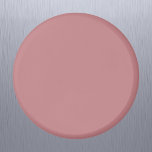 Imã Cor Sólida do Rosa Dusty<br><div class="desc">Cor Sólida do Rosa Dusty</div>