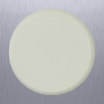 Imã Cor Sólida do Sage Branco<br><div class="desc">Uma tonalidade e sofisticada sombra de verde-luz. Esta elegante matiz evoca a nova serenidade de uma manhã de primavera. Perfeito para criar um ambiente calmo e convidativo, essa cor se combina perfeitamente em ambientes modernos e clássicos. Essa fina sombra verde traz um apelo eterno que aumenta qualquer espaço</div>