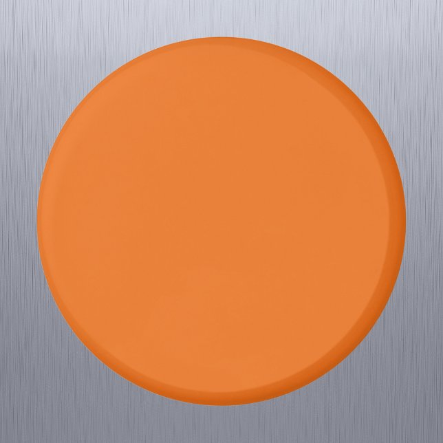 Imã Cor Sólida Laranja Elétrica (Criador carregado)