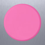 Imã Cor Sólida Rosa Quente<br><div class="desc">Cor Sólida Rosa Quente</div>