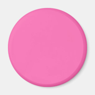 Imã Cor Sólida Rosa Quente