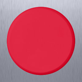 Imã Cor Sólida Vermelha de Cádmio