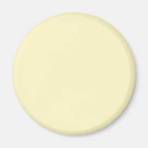 Imã Cor Sólido Amarelo-Manteiga