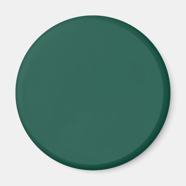 Imã Cor Sólido Verde Opal (Frente)
