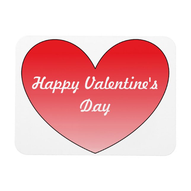 Ímã Coração 4 (Horizontal)