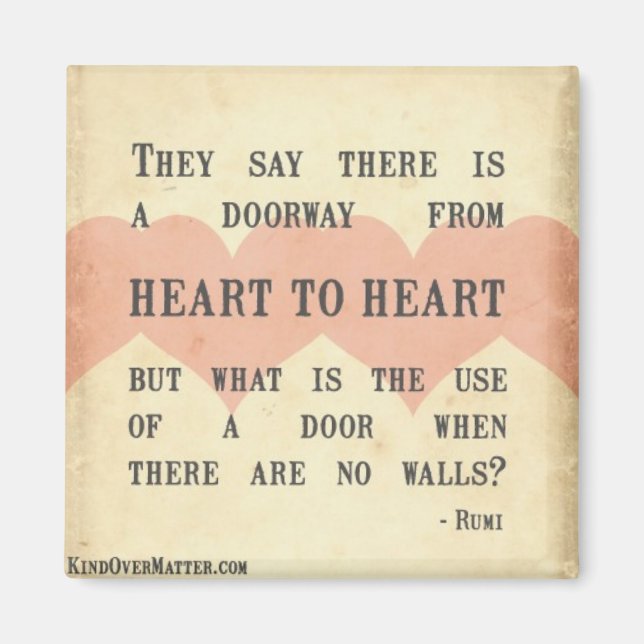 Imã Coração a Coração (Frente)