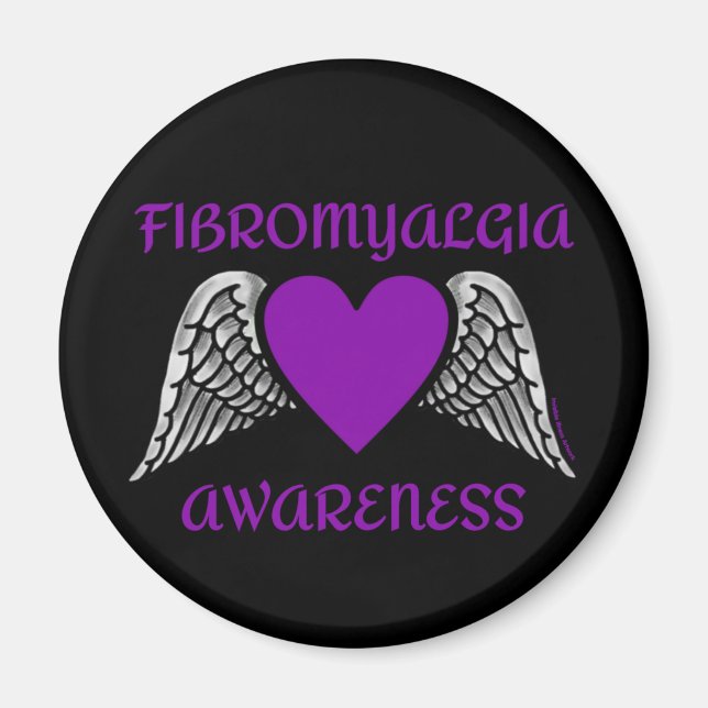 Imã Coração/Asas...Fibro Magneta (Frente)