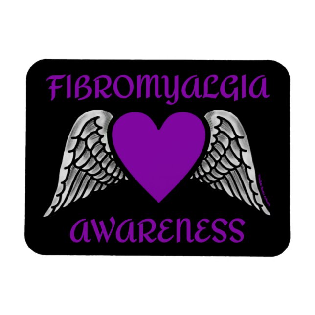 Ímã Coração/Asas...Fibro Magneta (Horizontal)