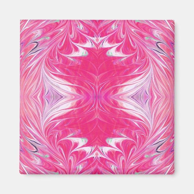 Imã coração borbulhante - Magnet (Frente)