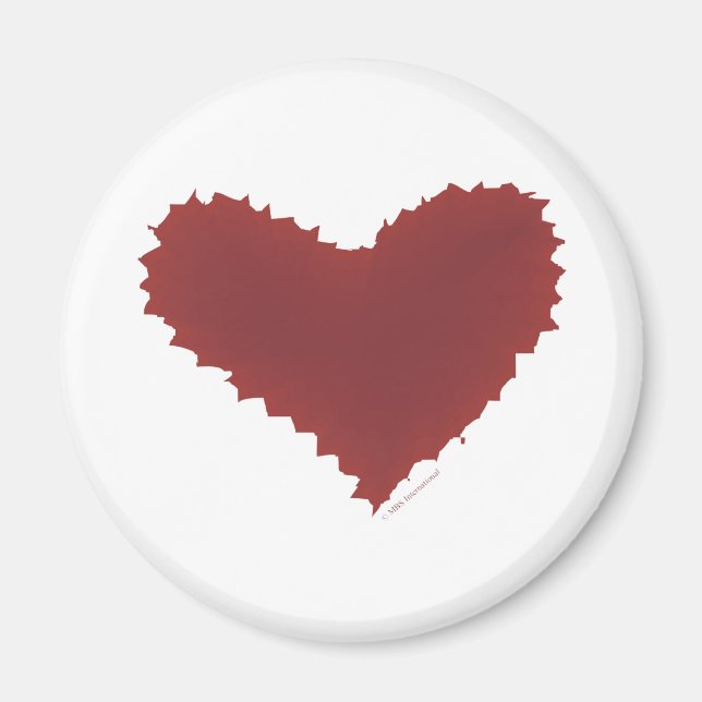 Imã Coração caótico, belo romance, eu te amo (Frente)