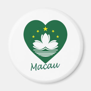 Imã Coração da bandeira de Macau