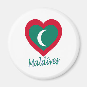 Imã Coração da bandeira de Maldives