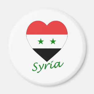 Imã Coração da bandeira de Syria
