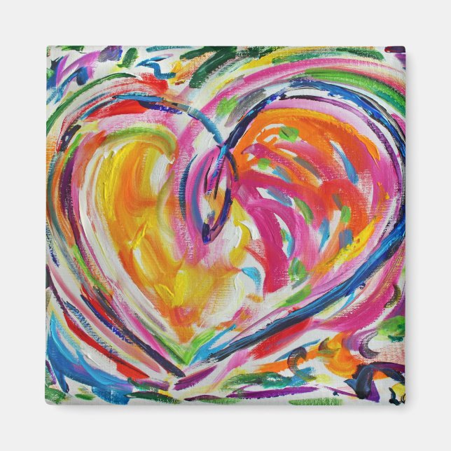 Imã Coração da Joy Magnet (Frente)