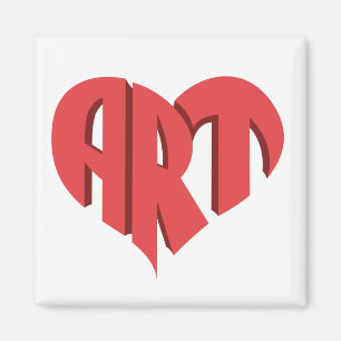 Imã Coração de Arte