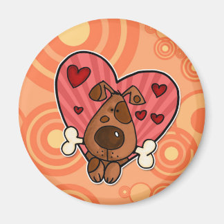 Imã coração de cão