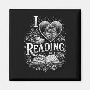 Imã Coração de um Amante de Livros