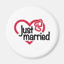 Imã coração do recem casados