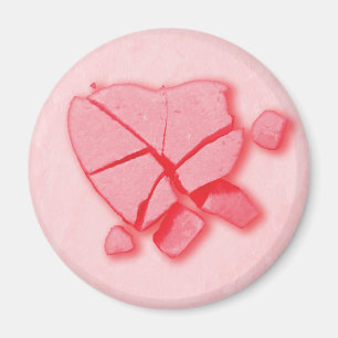 Imã Coração Doces Esmagado