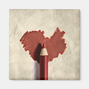 Imã Coração Escrita