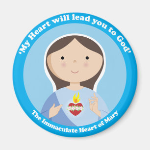 Imã Coração imaculado de Mary
