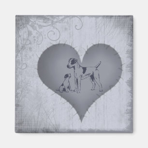 Imã Coração Jack Russel