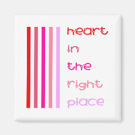 Imã Coração no lugar certo