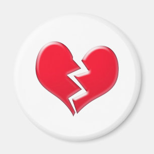 Imã Coração quebrado