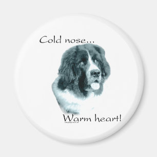 Imã Coração Quente-Quente do Nariz Frio - Magnet