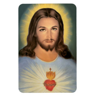 Ímã Coração Sagrado de Jesus Flexi Magnet