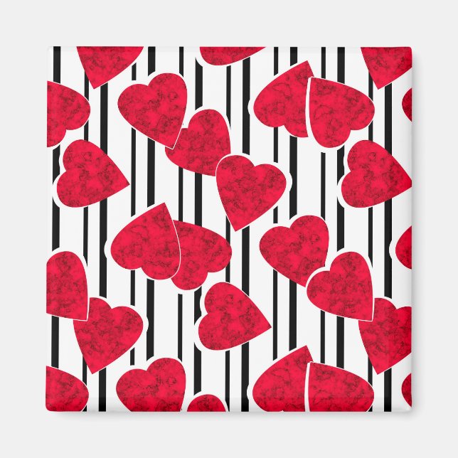 Imã Coração vermelho (Frente)