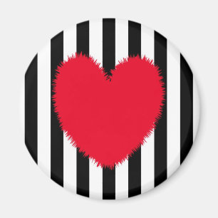 Imã Coração vermelho