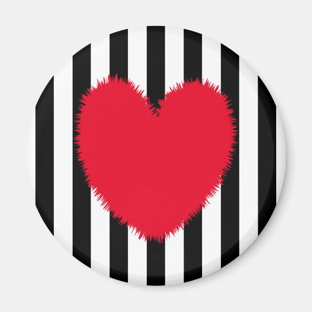 Imã Coração vermelho (Frente)