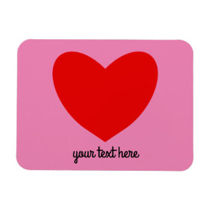 Ímã Coração Vermelho #1 Magnet