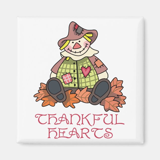 Imã Corações Agradecidos (Frente)