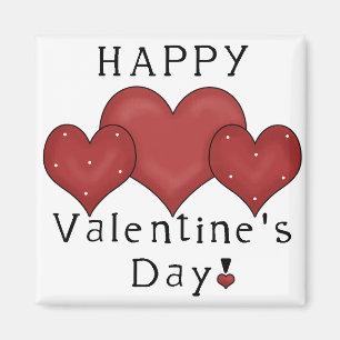 Imã Corações D7 do feliz dia dos namorados - ímã d