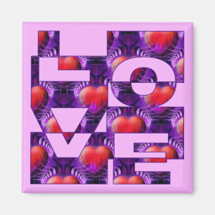 Imã Corações do AMOR   lightpink
