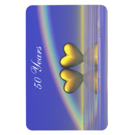 Ímã Corações do Ouro do 50º aniversário