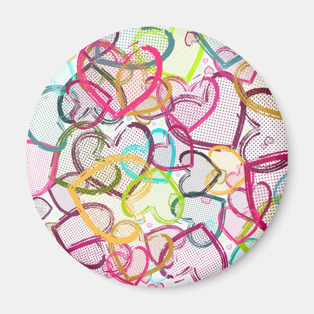 Imã Corações Doces (Frente)