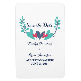 Ímã Corações e Vinhas Salvem o Flexi Magnet