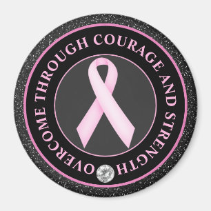 Imã Coragem e Força – Conscientização Laço Rosa