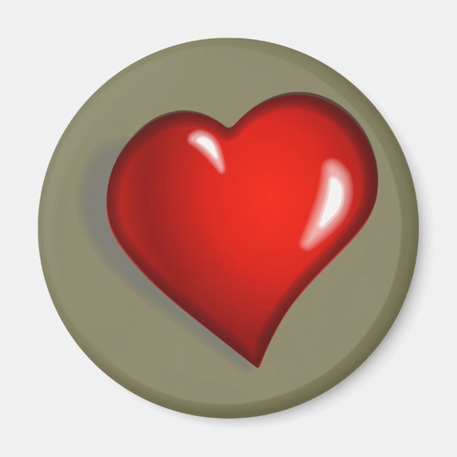 Imã corazon (Frente)