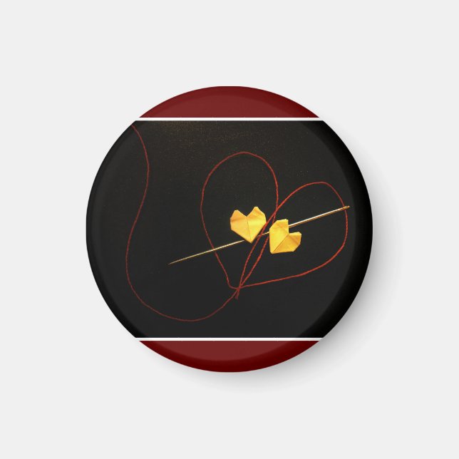 Imã Corda vermelha do destino (Frente)